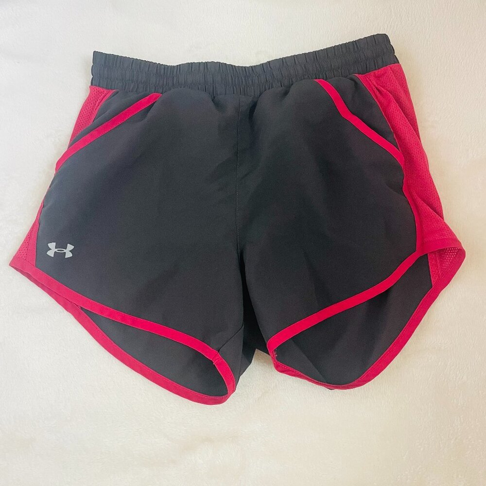 Dark Gray Under Armour with Pink Accents